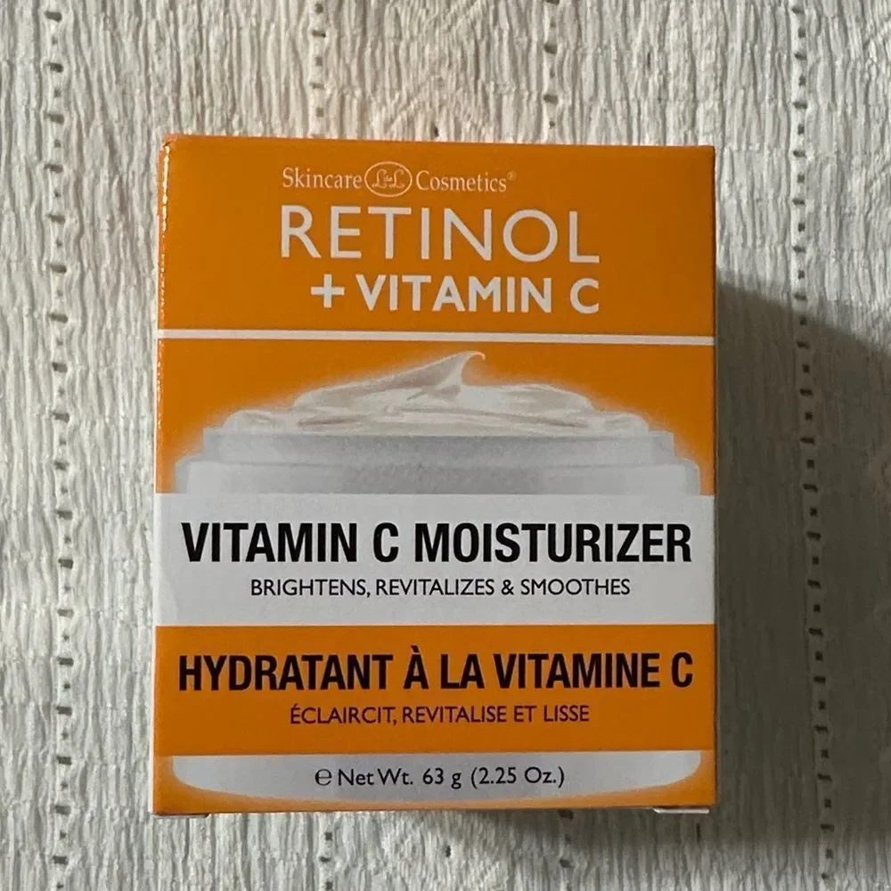 Beauty Solutions Retinol + Vitamin C AM & PM Face Neck Moisturizer